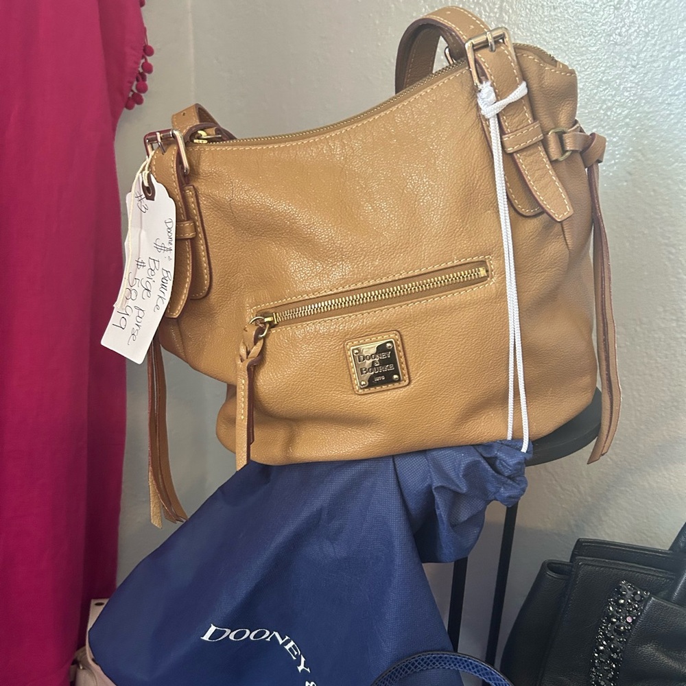 Dooney And Bourke Cream Brown